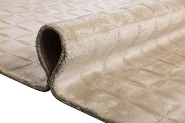 Индийский ковер из эвкалиптового шёлка «DOVE MODERN» 2019066-BEIGE 303 x 402 см