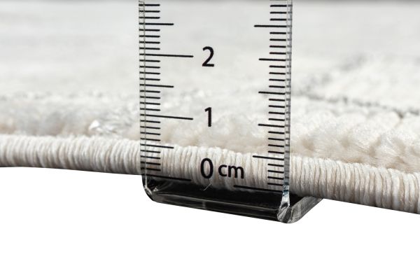 Турецкий ковер из полиэстера и полипропилена «PASTORAL» 26270B-CRE-CRE 80 x 150 см