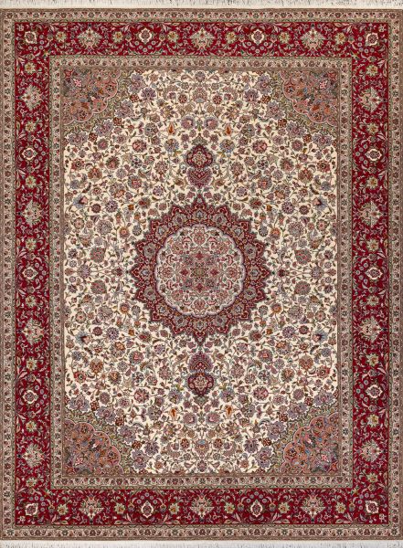 Иранский ковер из шерсти и шёлка «TABRIZ IR» 14-71-IR 300 x 400 см