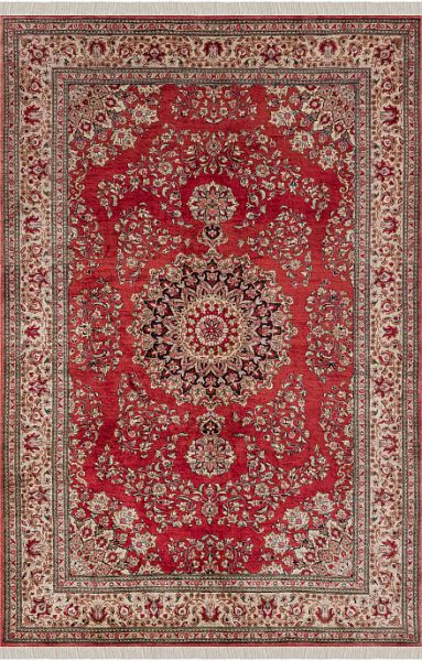 Иранский ковёр из шёлка «QOM» 612047-58050/S-IR