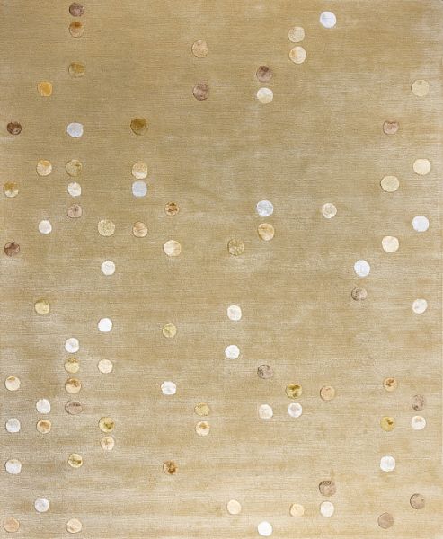 Индийский ковёр из арт-шёлка и шерсти «Art de Vivre by DETALI» design S.Ushomirskaya and A.Bylina «PUNCH CARD»