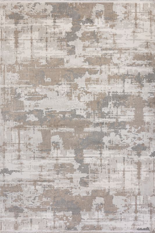 Турецкий ковер из полиэстера «APPOLON» 05890A-CRE 80 x 150 см Турецкий ковер из полиэстера «APPOLON» 05890A-CRE 80 x 150 см
