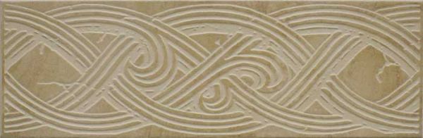 Бордюр напольный Этна бежевая 01 Бордюр 108*330 (1*14) Шахтинская плитка