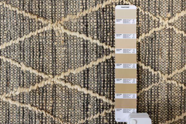 Индийский ковер из джута и шерсти «JUTE» 1405-CREAM 135 x 200 см