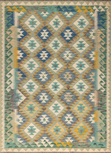 Пакистанский ковер из шерсти «KILIM» 23-15617 148 x 200 см