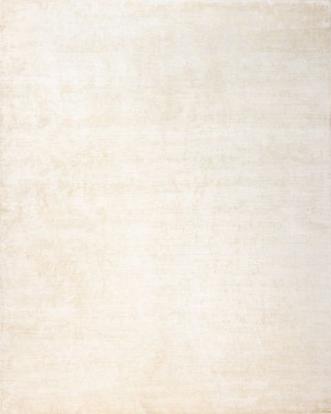 Индийский ковер из шёлка «BLANC DE BLANCS» PLAIN-WHITE 248 x 298 см