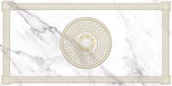 Керамическая плитка Олимпия 3 Декор 600*300 золото (1*8)  VINCHI  для ванной комнаты