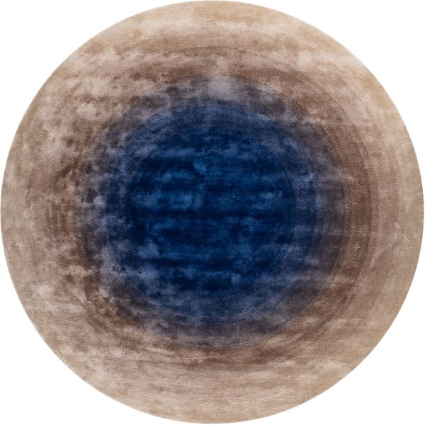 Индийский ковер из эвкалиптового шёлка «VELVET MIRAGE» DEGRADEE SAPPHIRE(Round) 250 x 250 см Индийский ковер из эвкалиптового шёлка «VELVET MIRAGE» DEGRADEE SAPPHIRE(Round) 250 x 250 см