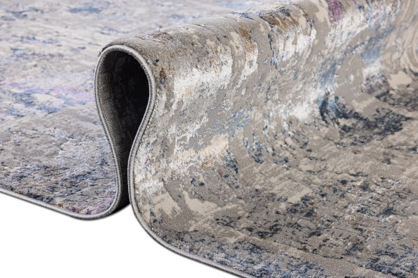 Турецкий ковер из полиэстера «TANGO» AE11C-LGRY 200 x 290 см