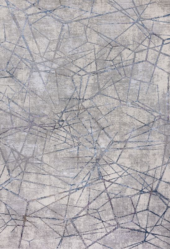 Турецкий ковер из полиэстера «TANGO» AI89A-LGRY 80 x 150 см