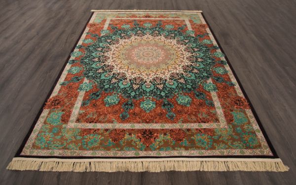 Иранский ковер из акрила «ANGELICO» LOTOUS-BROWN 300 x 400 см