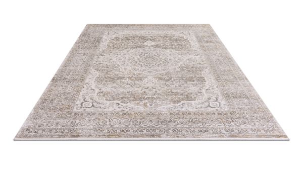 Турецкий ковер из эвкалиптового шёлка и акрила «EGOISTE» M440G-CRE-CRE 160 x 230 см