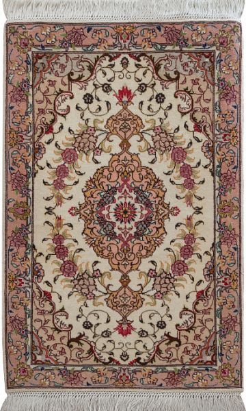 Иранский ковёр из шерсти и шёлка «TABRIZ IR» 7-170/S-IR
