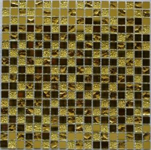 Мозаика Bonаparte Mirror gold 300x300 коричневая