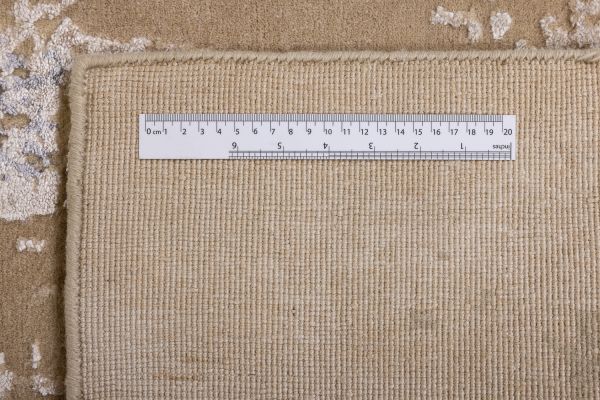 Индийский ковер из арт-шёлка и шерсти «SAN FRANCISCO» GOLD-LINES-1-BLACK 167 x 235 см Индийский ковер из арт-шёлка и шерсти «SAN FRANCISCO» GOLD-LINES-1-BLACK 167 x 235 см