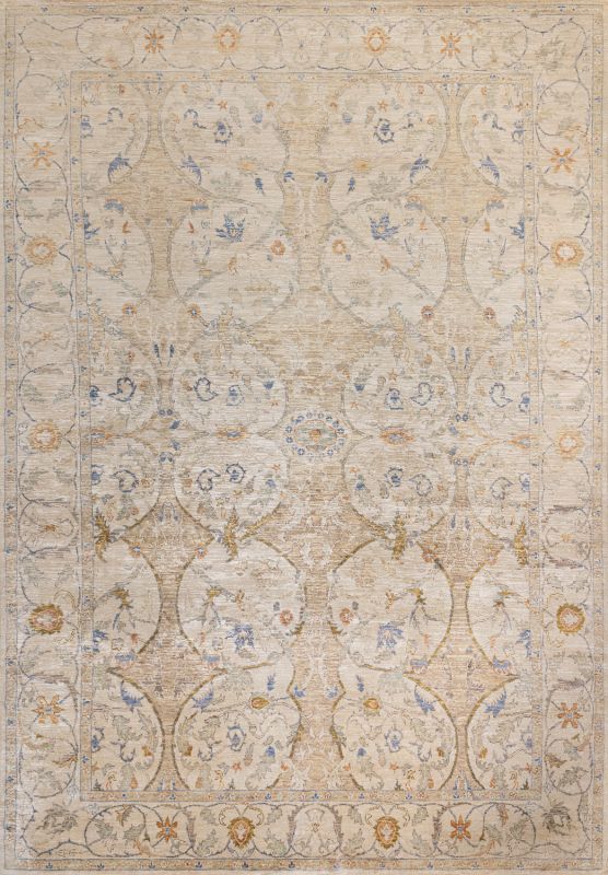 Индийский ковер из шёлка и шерсти «POLONAISE» MC8-42 303 x 432 см Индийский ковер из шёлка и шерсти «POLONAISE» MC8-42 303 x 432 см