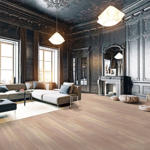 Паркетная доска TARKETT TANGO CLASSIC Дуб Сепия / Oak Sepia HO 550182003  1-полосная, брашированная, под маслом-воском, 1200х164х14мм, V4