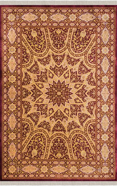 Иранский ковёр из шёлка «QOM» JR583-26570/S-IR