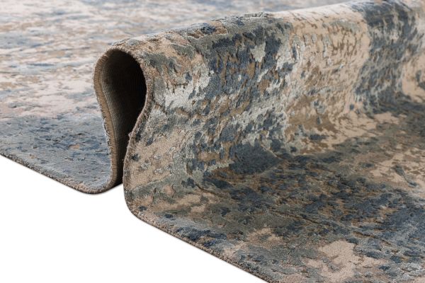 Индийский ковер из шерсти и арт-шёлка «CHAOS THEORY» ESK407-MINK-B.MIRAGE 203 x 305 см