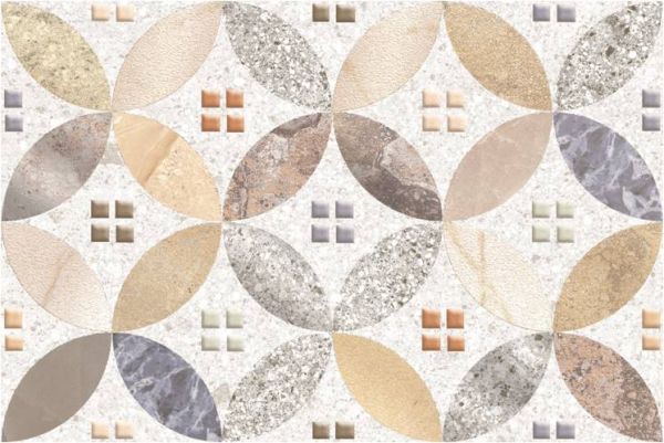 Керамическая плитка Орегон Декор 200*300 сортовая (1*19) ВКЗ (Волгоград)  для ванной комнаты