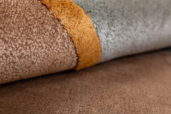 Индийский ковер из шерсти, шёлка и эвкалиптового шёлка «TECTONIC» D4-C4 174 x 240 см