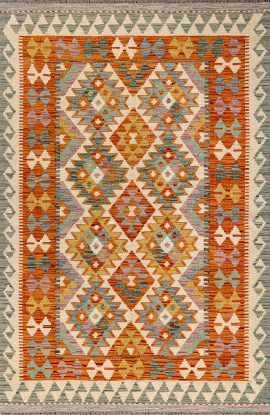 Пакистанский ковер из шерсти «KILIM» 23-15580 123 x 182 см