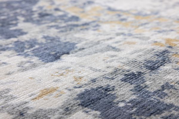 Индийский ковер из арт-шёлка «GUDINI» 024-SILVER-GOLD 160 x 230 см