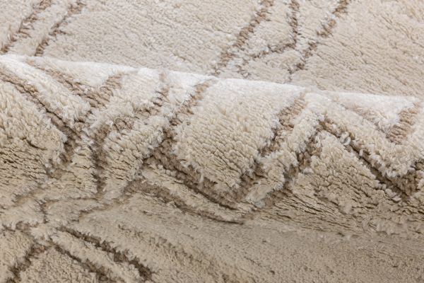 Турецкий ковер из полиэстера и полипропилена «MOROCCAN» 9607A-BN- BGE 160 x 230 см