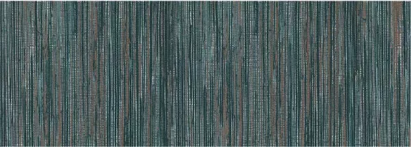 Плитка настенная Tessuto Green 251x709 зеленая