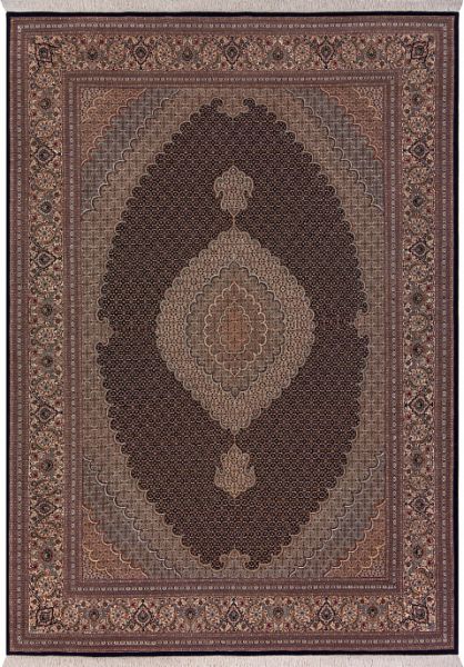 Иранский ковёр из шерсти и шёлка «TABRIZ MAHI» 12-49-IR