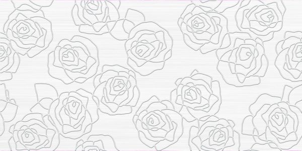 Джулия Декор 250*500 белый (1*8) VINCHI