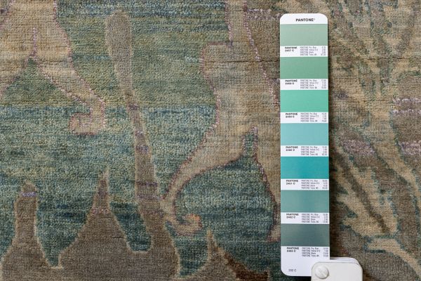 Индийский ковёр из шерсти «ZIEGLER VINTAGE» AC228-GREY-MIX(244x309)