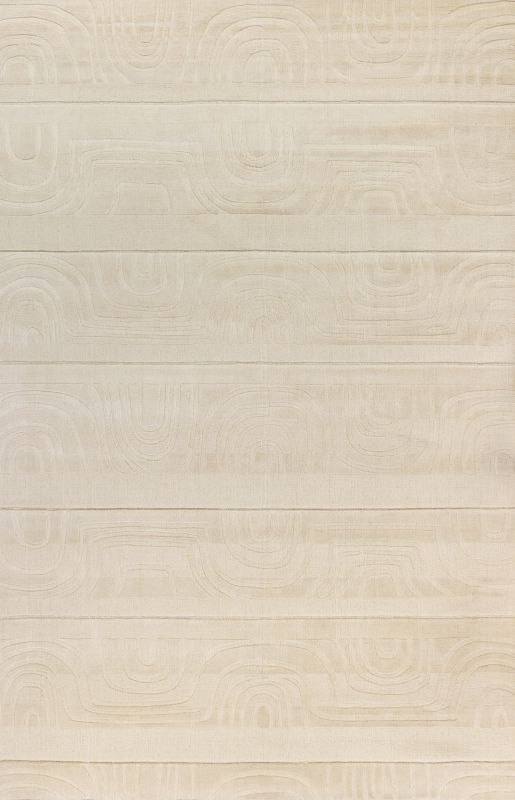 Индийский ковер из шерсти и арт-шёлка «KASHMIR» 2023198-IVORY 170 x 235 см