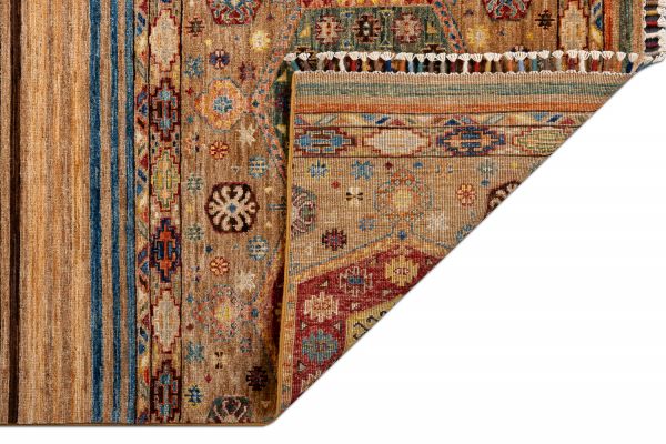 Пакистанский ковер из шерсти «SHAWL KANDI» MULTY-MULTY(172x233) 172 x 233 см