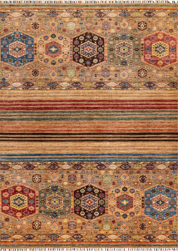 Пакистанский ковер из шерсти «SHAWL KANDI» MULTY-MULTY(172x233) 172 x 233 см Пакистанский ковер из шерсти «SHAWL KANDI» MULTY-MULTY(172x233) 172 x 233 см