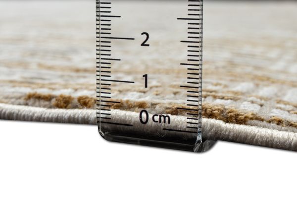 Турецкий ковер из бамбукового шёлка и акрила «MILANO CASA» PE96B-CRE 80 x 150 см