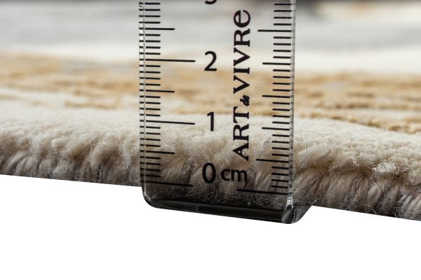 Индийский ковер из шерсти, шёлка и хлопка «HOLLYWOOD ART» CE6689-IVORY-GREY 243 x 291 см Индийский ковер из шерсти, шёлка и хлопка «HOLLYWOOD ART» CE6689-IVORY-GREY 243 x 291 см