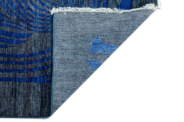 Пакистанский ковер из шерсти «LIBERTY A/B 10/10» 938-CHR-BLU 246 x 313 см