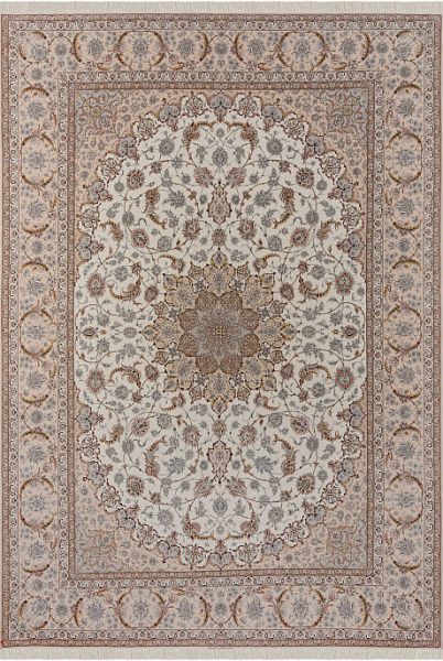 Иранский ковёр из шерсти и шёлка «ISFAHAN IR» 14-134-IR MANSOURI