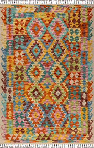 Пакистанский ковер из шерсти «KILIM» 23-72 128 x 191 см