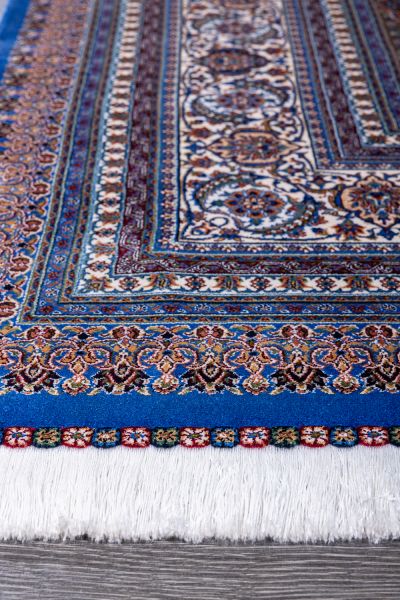 Иранский ковер из шёлка и модала «QUM PERSIAN» 601-BLU 200 x 300 см