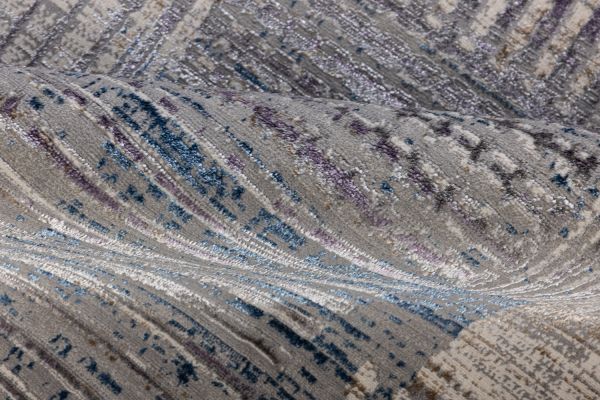 Турецкий ковер из полиэстера «TANGO» AI69C-LGRY 80 x 150 см