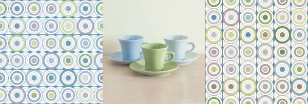 Диско 1 Декор (голубой/зеленый) 100*300 (1*16)