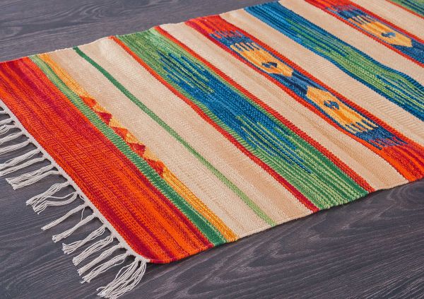 Индийский ковер из хлопка «KILIM COTTON» CT31-MIX 170 x 240 см