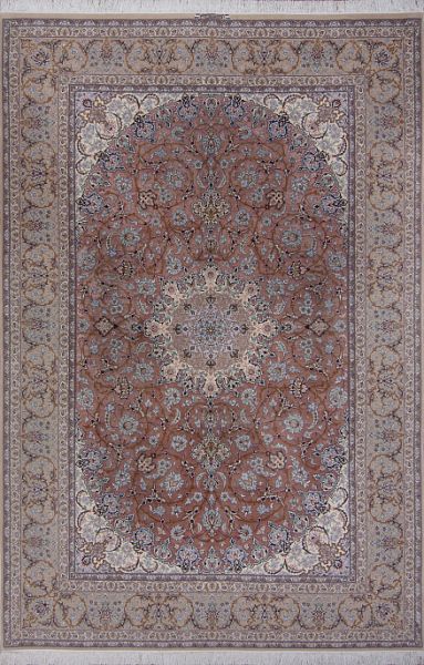 Иранский ковёр из шерсти и шёлка «ISFAHAN IR» 14-213-IR DAVARI