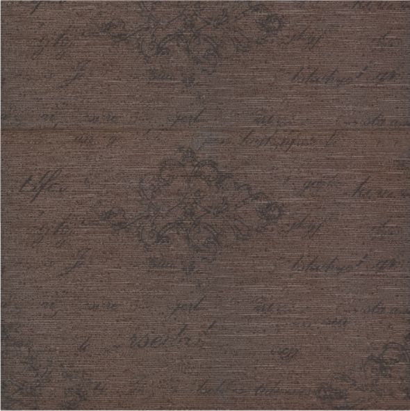 Пастораль 3П керамогранит 400*400 шоколад (0,16*11*48) Керамин 00007342