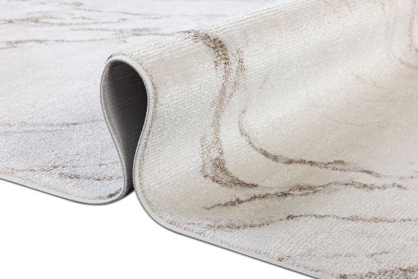 Турецкий ковер из полиэстера и полипропилена «PASTORAL» 27468A-CRE-CRE 80 x 150 см