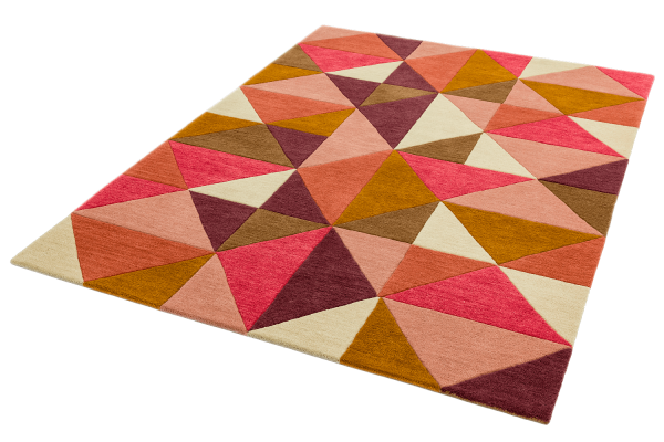 Индийский ковер из шерсти «REEF RUG» RF09-KITE PINK MULTI 120 x 170 см