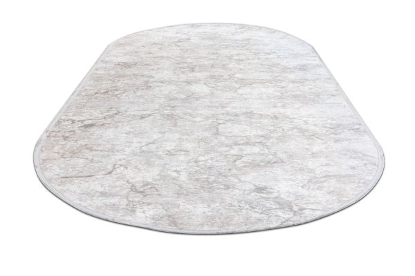 Турецкий ковер из полипропилена и полиэстера «BOSFOR» 02870A-BGE-CRE(OVAL) 200 x 400 см