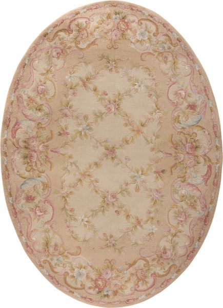 Китайский ковер из шерсти «SAVONNERIE EXCLUSIVE» WDS-18(Oval) 200 x 300 см